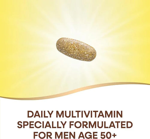 Nature's Way Alive! Men’s 50+ Daily B12, Gluten-Free, 60 Tablets