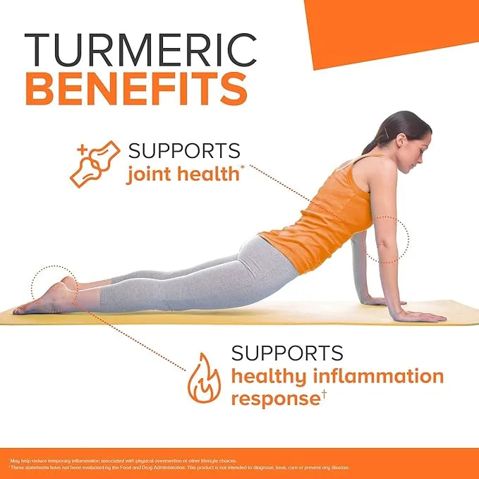 Qunol Turmeric Curcumin Capsules, 1000mg Extra 60 Veggie