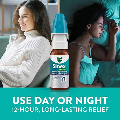 Vicks Sinex SEVERE Nasal Spray, Original 265 Sprays 2