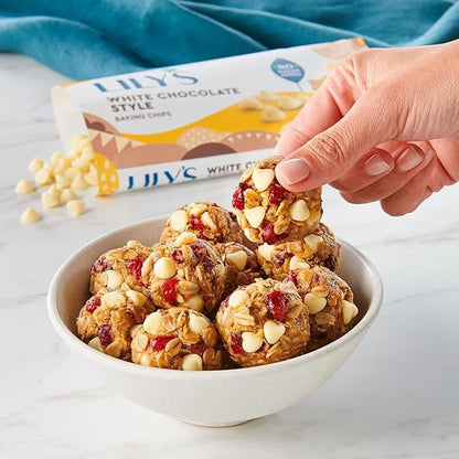 LILY'S White Chocolate Style No Sugar Added, Baking Chips Bag, 9 oz - Product Image