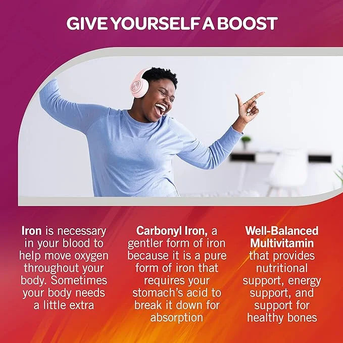 Geritol, Multivitamin Supplement, Contains B-Vitamins, Antioxidants, 26 Essential 100 Tablets