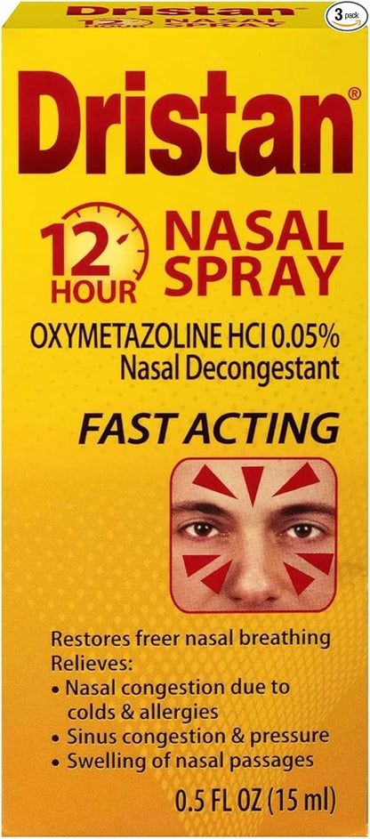 Dristan 12-Hour Nasal Spray, 0.5 Fl 3)