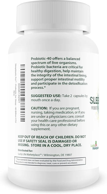 Sleepbiotic Pro - Multi-Strain Probiotic Sleep 40 Billion