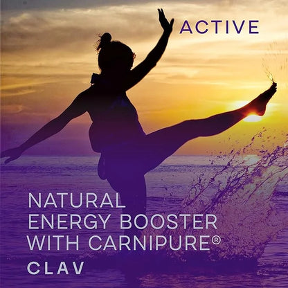 CLAV® N°3 Vitality Support - Vegan Multivitamin - Energy & Focus Supplement - Vitamin B Complex - Guarana, Ginseng, Ginkgo...