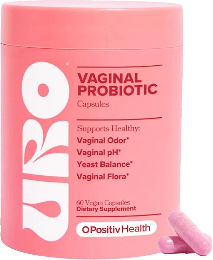 URO Vaginal Probiotics for Women pH Balance with Prebiotics & Lactobacillus Probiotic Blend - Women's Vaginal Health Suppl...
