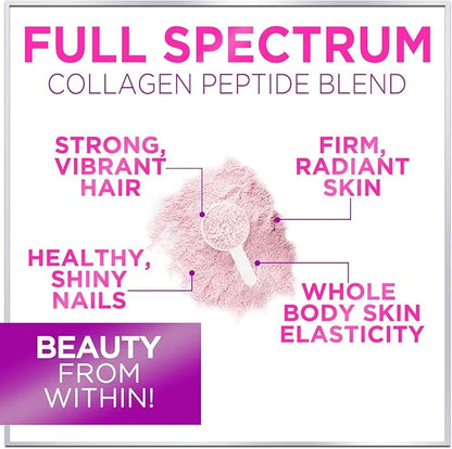Multi Collagen Peptides Powder, Hydrolyzed Collagen 30 Servings