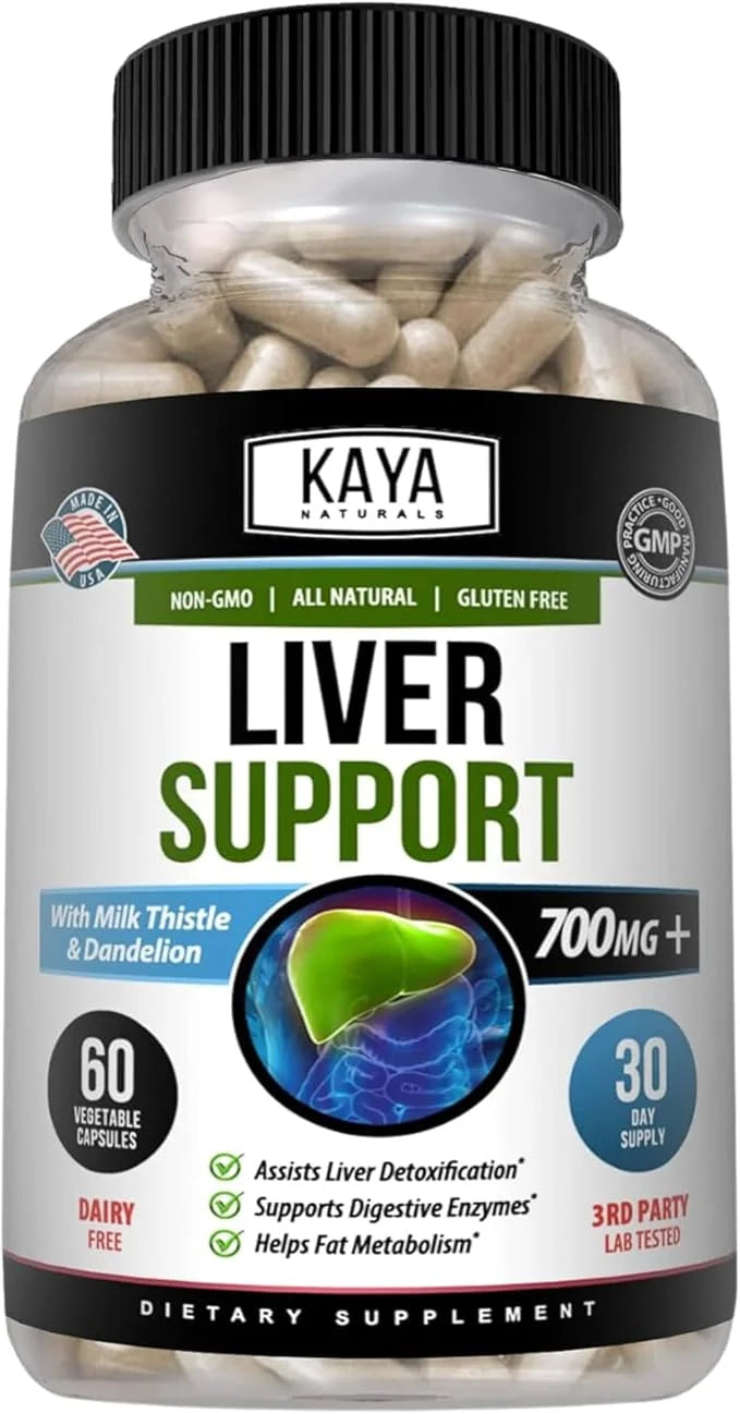 Kaya Naturals Liver Cleanse Detox & Repair 60 Count
