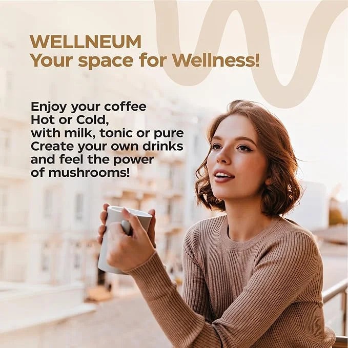 Mushroom Coffee - 9 Mushroom Adaptogen 105 Servings