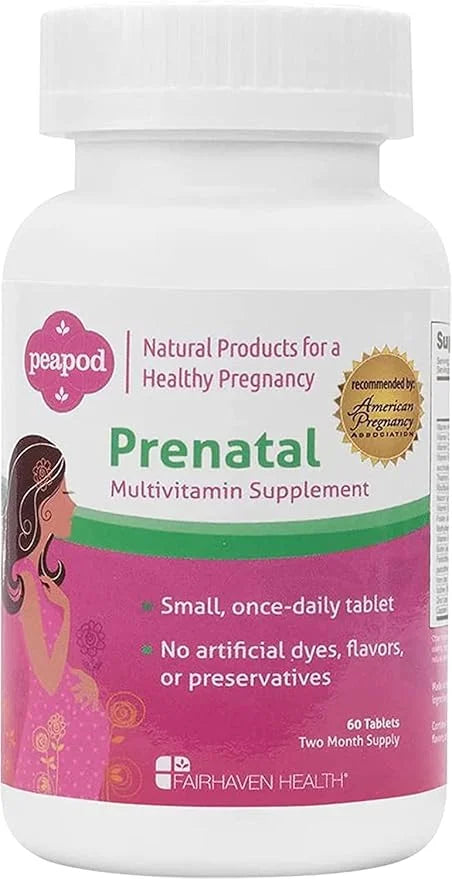 Fairhaven Health PeaPod Prenatal Multivitamin 1 Per 2 Month