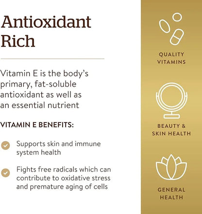 Solgar Vitamin E 268 mg (400 360 Alpha 360 Servings