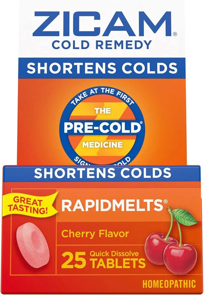 Zicam Cold Remedy, Cherry Rapidmelts (25 (0.5 Ounce)