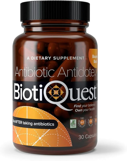 Antibiotic Antidote Probiotics to Rebalance Body 20 Billion 30 Capsules