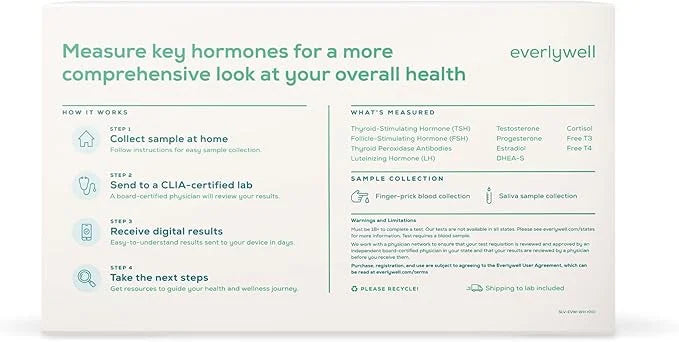 Everlywell Women's Health Test 18+