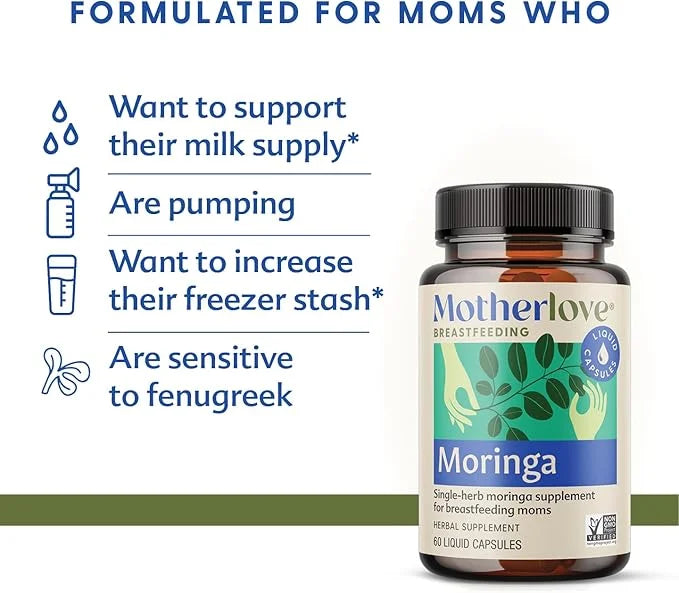 Motherlove Moringa (60 liquid caps) Lactation