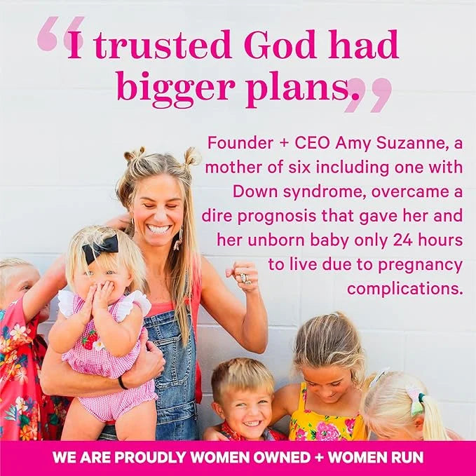 Pink Stork Prenatal Fiber Gummies for Women 3g Prebiotic 60 Vegan