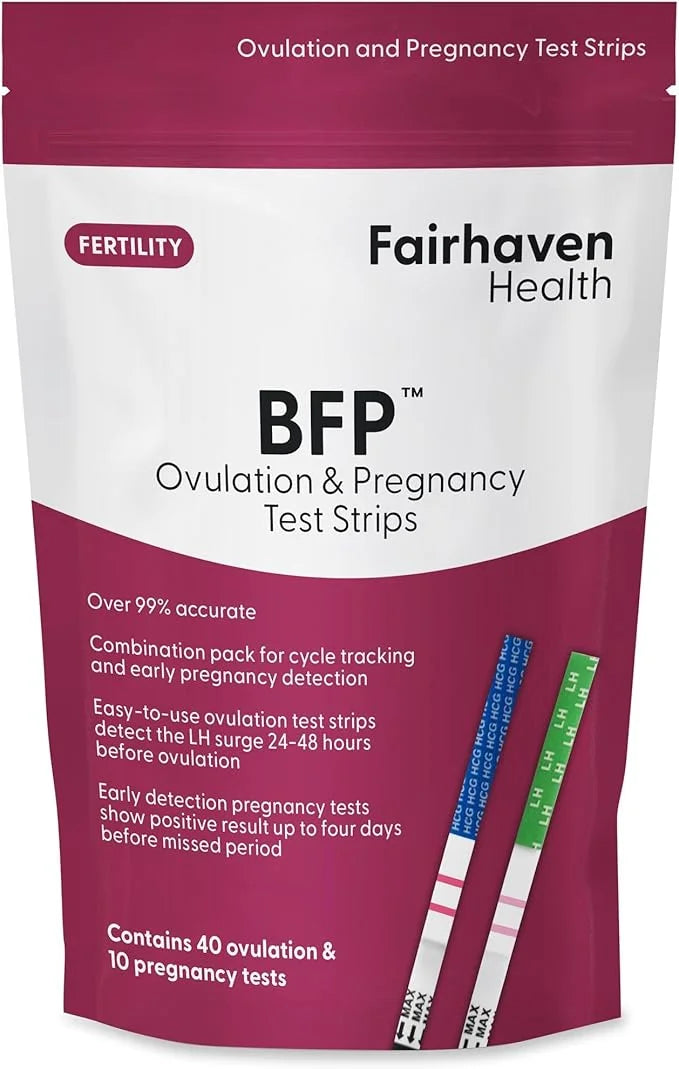 Fairhaven Health BFP Kit 40 Ovulation 10 Pregnancy