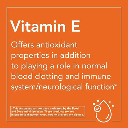 NOW Supplements, Vitamin E-400 IU Mixed 100 Softgels