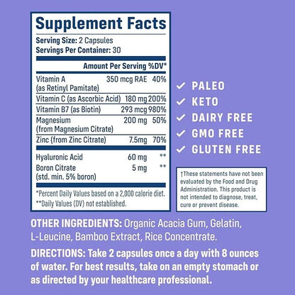 NativePath Collagen Care+, 5 Vitamin Blend 60 Capsules