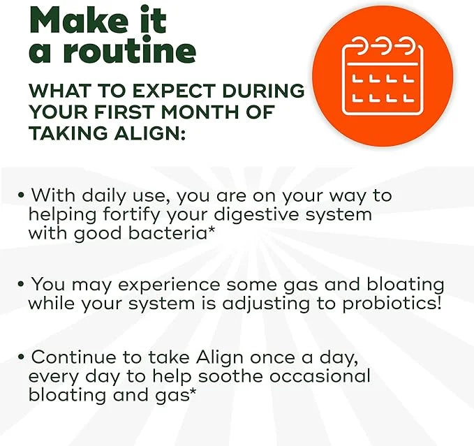 Align Probiotic Bloating Relief + Food 28 Capsules