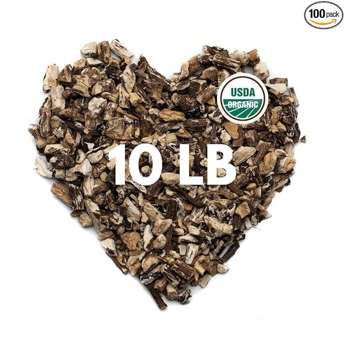 Super Value Pack 10 LB - Organic Dandelion Root Tea - Liver, Digestion, Gut Health - Herbal Coffee Alternative - Product I...