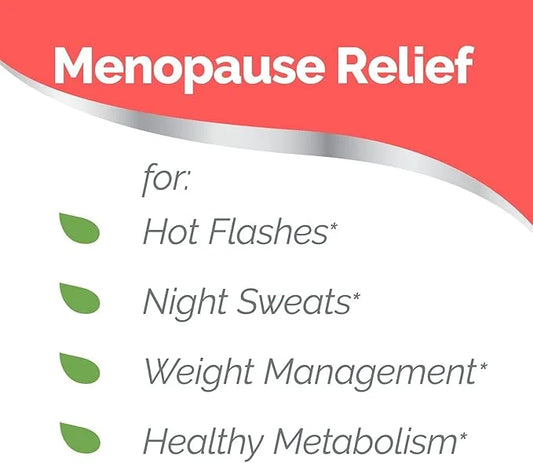Estroven Weight Management for Menopause Relief - 60 Ct. - Clinically Proven Ingredients Help Manage Weight, Provide Night...
