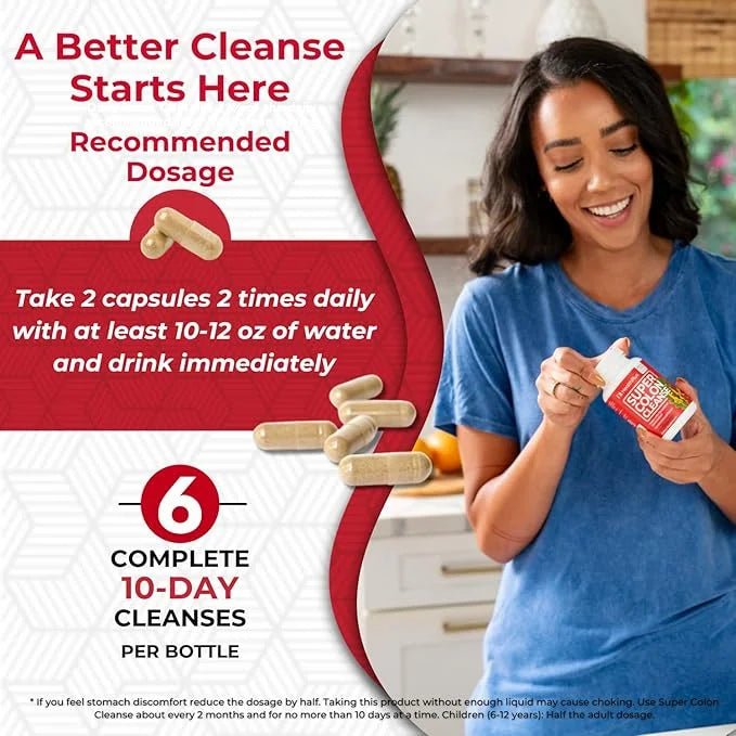 Health Plus Super Colon Cleanse 10 240 Capsules