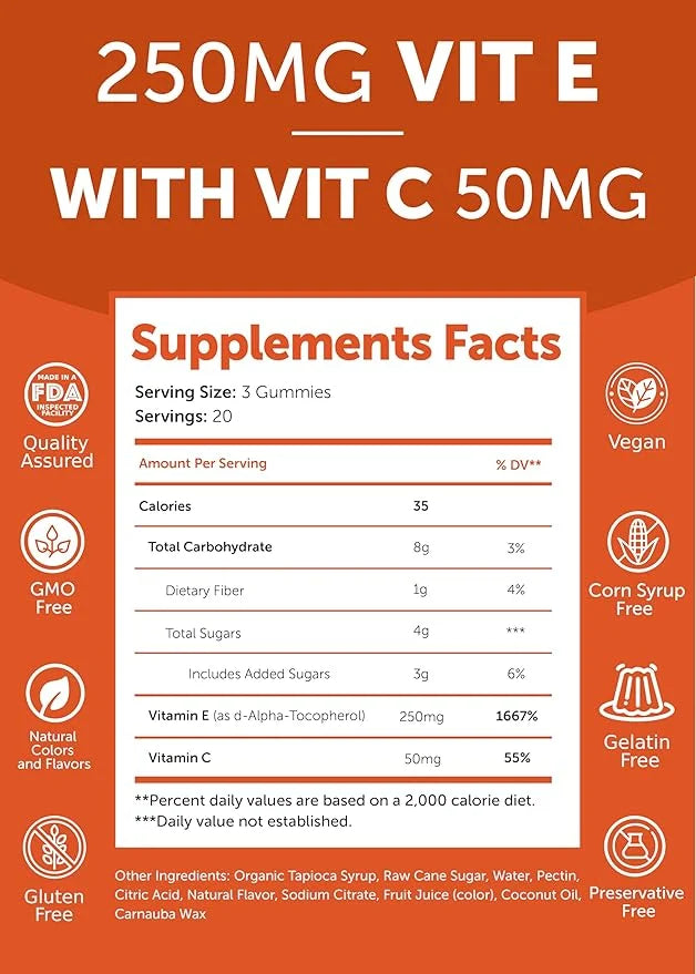 Lunakai Collagen and Vitamin E Gummies Bundle 250 mg