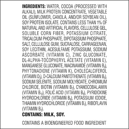 Atkins Dark Chocolate Royale Protein Shake, 15g Protein, Low Glycemic, 2g Net Carb, 1g Sugar, Keto Friendly, 12 Count - Pr...