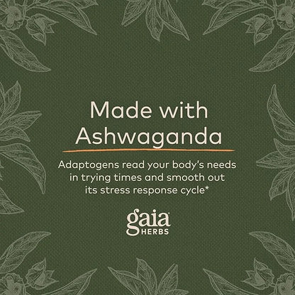 Gaia Herbs Adaptogen Performance Mushrooms & Herbs 60 Organic (30-Day Supply)