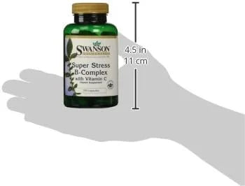 Swanson Vitamin B-Complex w/Vitamin C (100 Capsules)