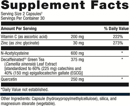 Metagenics Immune Active 200 mg 30 mg 60 Capsules
