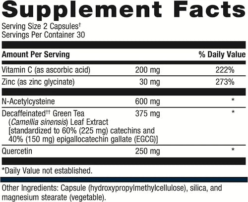 Metagenics Immune Active 200 mg 30 mg 60 Capsules