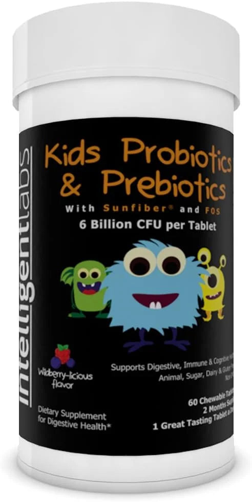 6 Billion CFU Kids Probiotics 10x More 2 Months