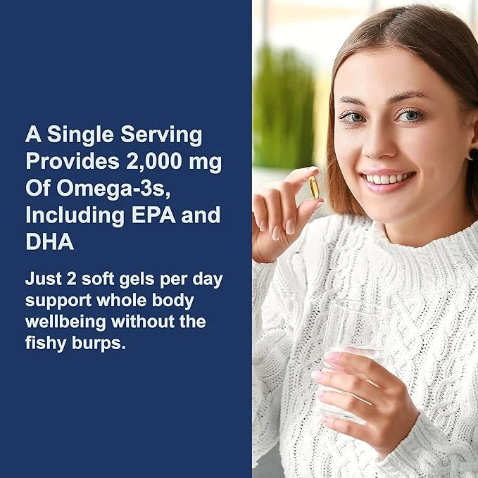 Carlson - Maximum Omega 2000, 2000 Omega-3 Fatty 180 Softgels