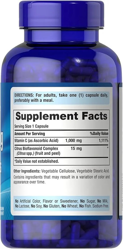 Puritan's Pride Vitamin C with Bioflavonoids