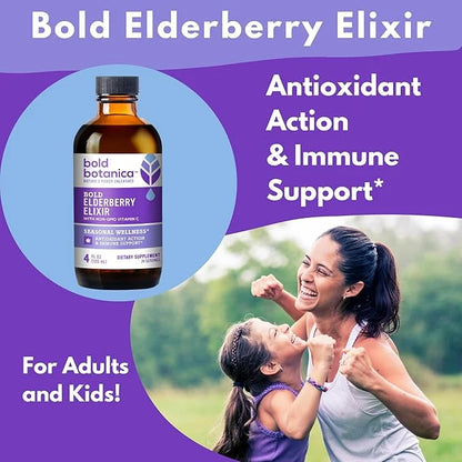 Elderberry Elixir – 65x Concentrated Extract 4 Fl.