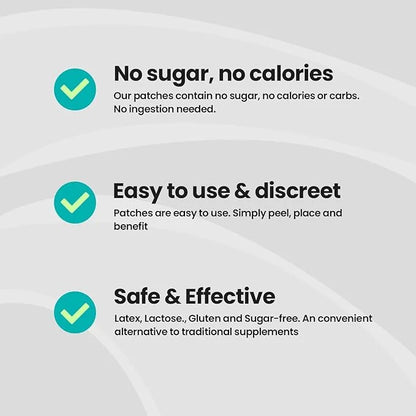 Bone Health Complete Duo Lifestyle Patch D3/K2, Calcium 8-10 Hours (60 Days)