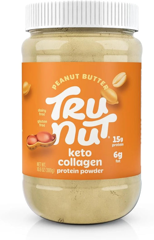 Tru-Nut Keto Collagen Protein Powder (Peanut 10.6 oz)