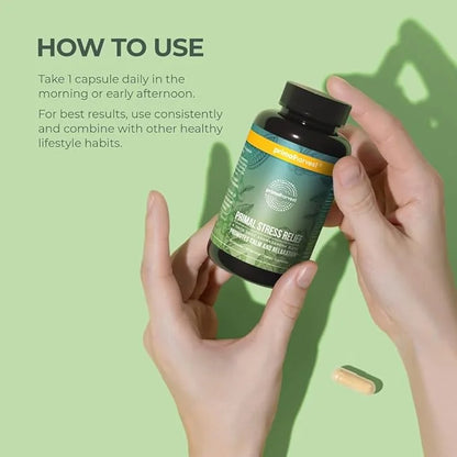 Primal Harvest Stress Relief Supplement 30 Capsules