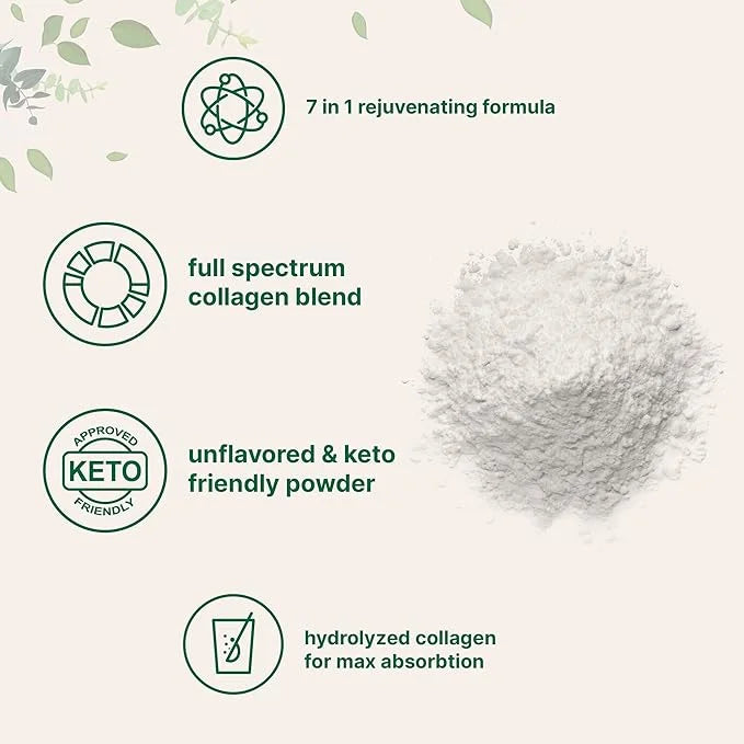 Multi Collagen Peptides Powder, 16 Oz