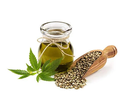 US Organic Hemp Seed Oil, Certified Organic, Pure & Natural, Cold Pressed Virgin, Unrefined, Amber Glass Bottle with Glass...