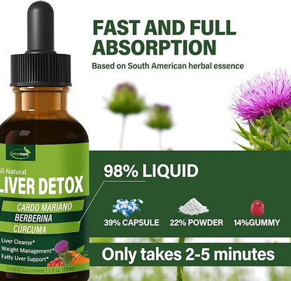 Herbal Tincture –Milk Thistle Artichoke Dandelion 2oz