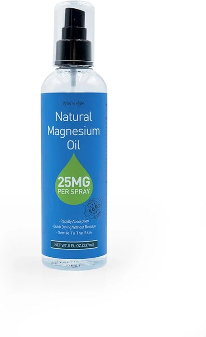 Pure Magnesium Oil Spray for Feet,Ideal Gift for Sleep & Muscle Relaxation,Better Sleep,Rapid Absorption,Quick Drying With...