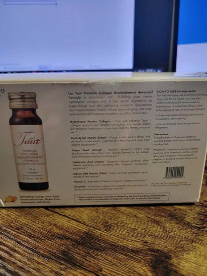 TAUT Liquid Collagen for Women 3 Box (8 Bottles