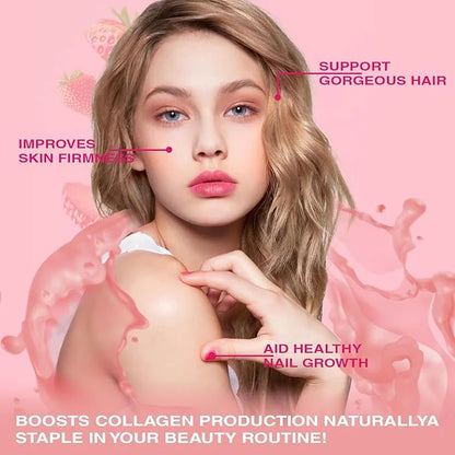 Collagen Gummies.Vegan Collagen 2500mg Hydrolyzed Collagen,15000mcg Boltin,500mg Lrish Moss,300mg Keratin,1500mcg Keratin,...