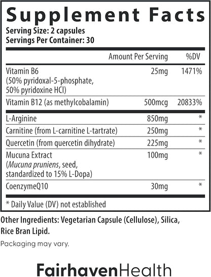 Fairhaven Health MotilityBoost for Men | Prenatal Male Fertility Supplement for Motility Strength | Pre-Conception for Him...