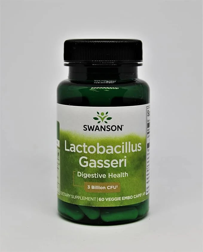 Swanson Lactobacillus Gasseri 3 Billion (60 Veggie 3 Bottles