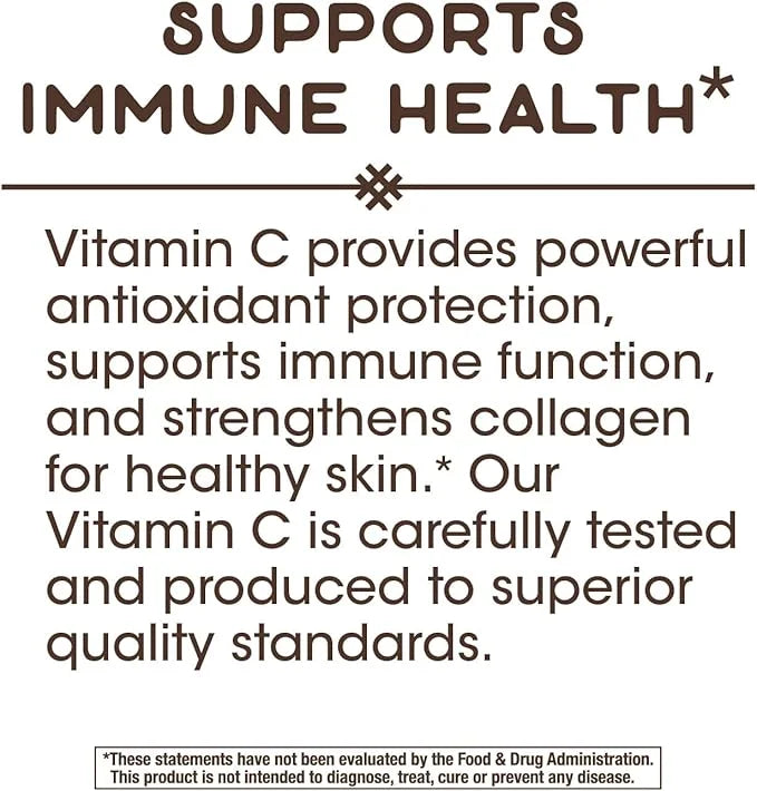 Nature’s Way Vitamin C with Bioflavonoids 1 g 100 Capsules