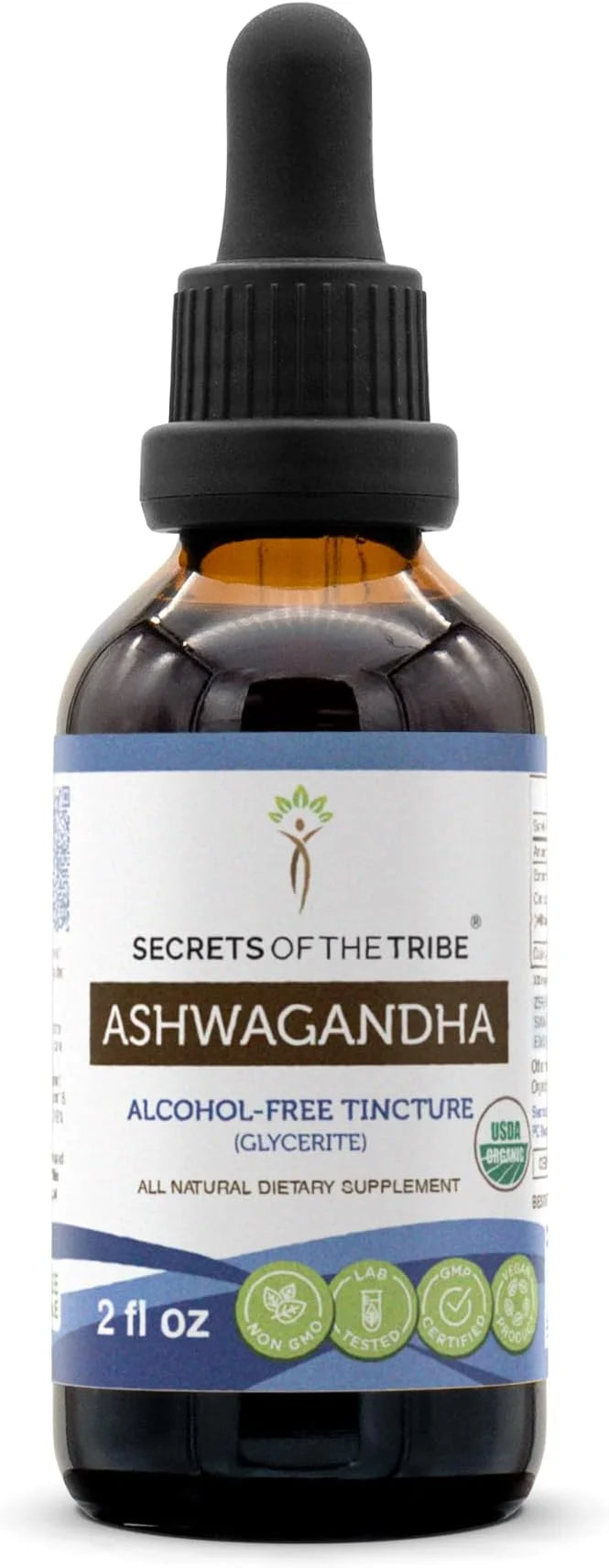 Secrets of the Tribe Ashwagandha USDA (2 FL