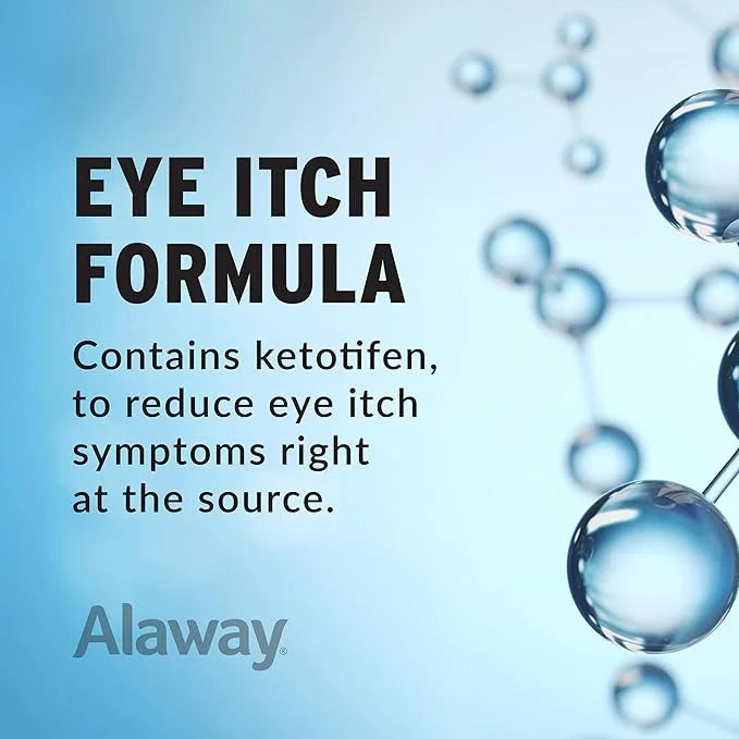 Alaway Antihistamine Eye Drops, Allergy Relief 12 Hours, 0.34 Fl